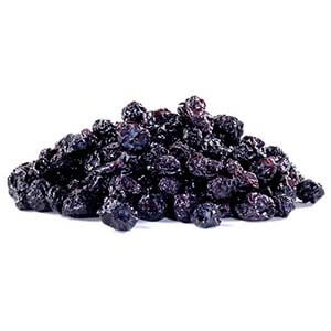 organic sweetened dried blueberries
